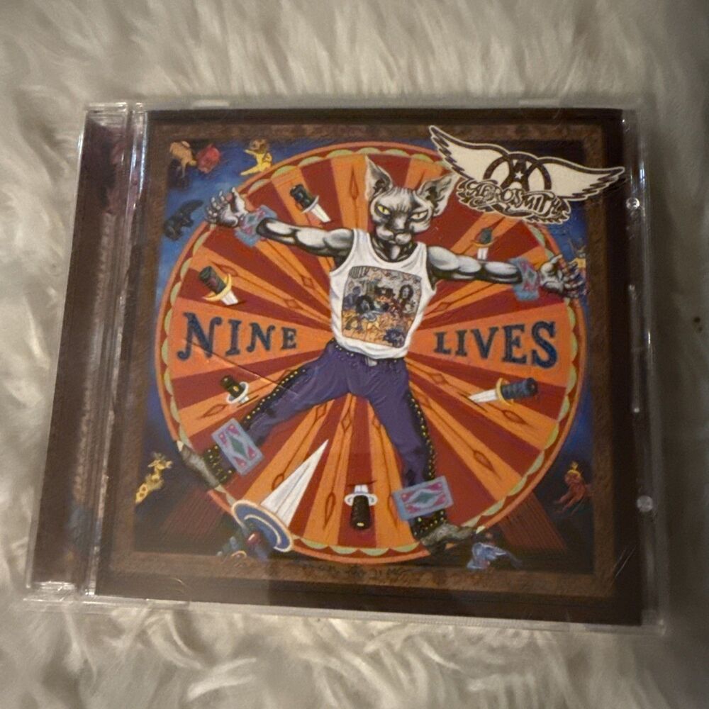 Nine Lives by Aerosmith (CD, 1997)